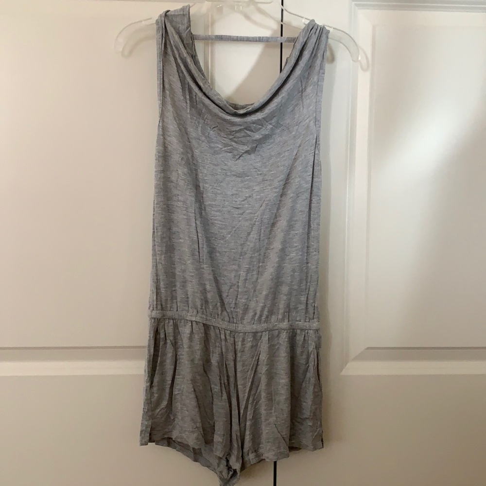 Gray Romper